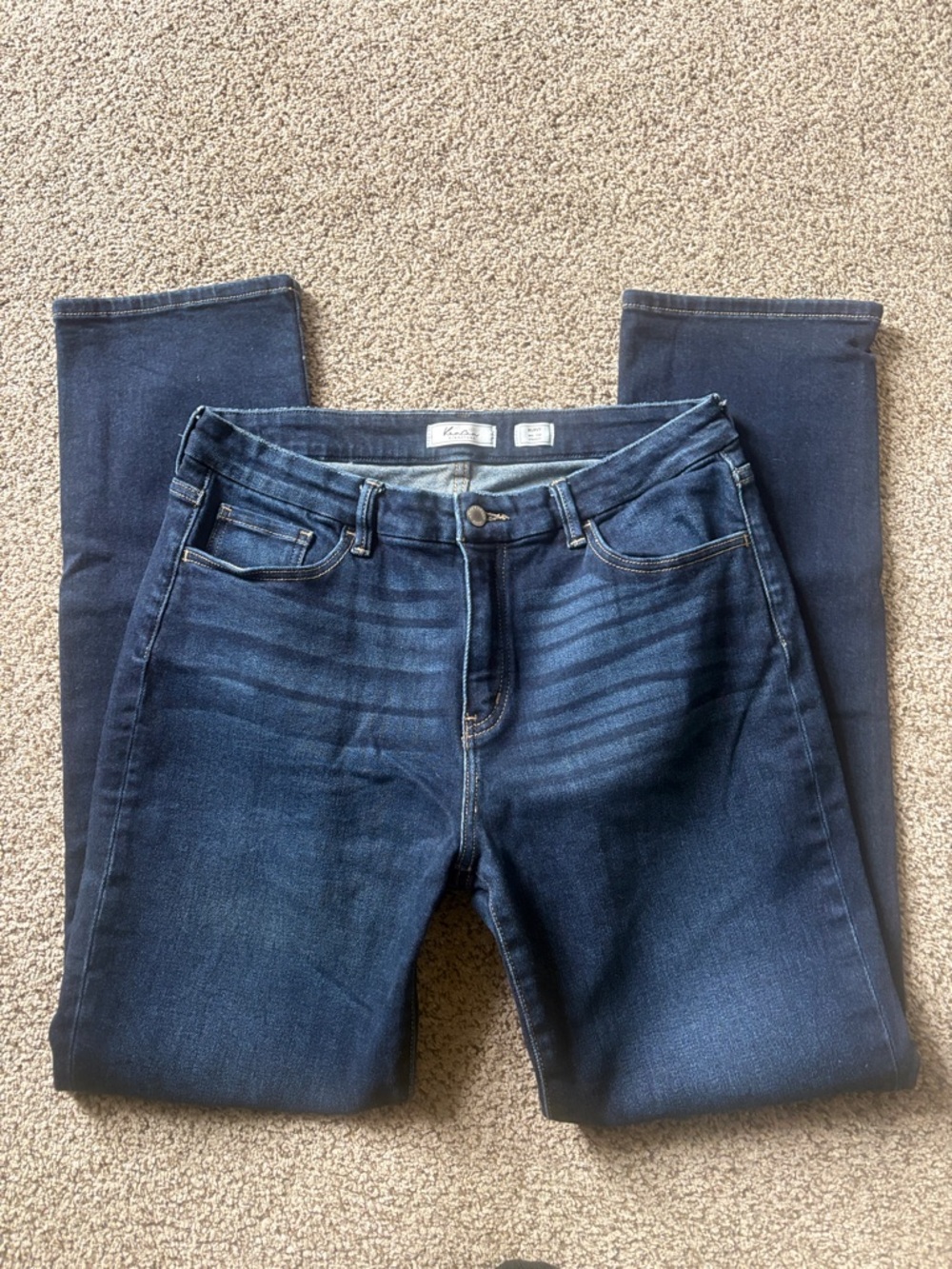 Womens Kancan Straight Jeans